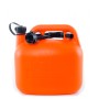 Réservoir de carburant bas - 5 litres - plastique rouge