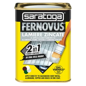 Tôles galvanisées Fernovus - gris métal - 750 ml