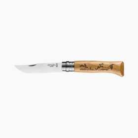 Couteau lièvre Opinel - n° 8 - m/chêne