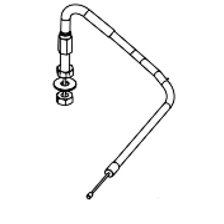 Câble d'accélérateur 508 docma - 115200 - pour treuil à boulon/fer rouge