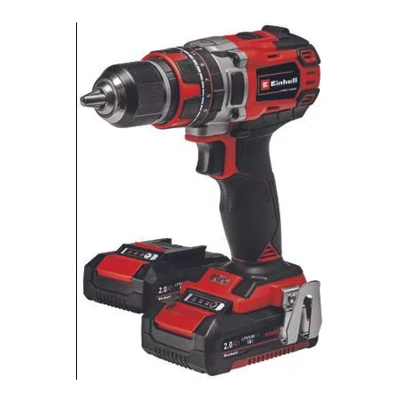 Perceuse-visseuse Einhell - te-cd 18/50 - chargeur + 2x2,0ah