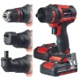 Perceuse-visseuse Einhell - te-cd 18/45 3xli - chargeur + 2x2,0ah