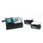 Kit Makita - débroussailleuse DUR190LZX3 + souffleur DUB184Z avec chargeur + 2 batteries 18V-2X5AH.