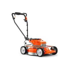 Tondeuse à gazon mulching Husqvarna - lb553iv mieux - 53 cm + batt. 5ah et chargeur