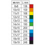 CH. COMBINAISON SUPP. MULTICOLORE MC/SC9I - Beta 142MC/SC9I BETA 142MC/SC9I