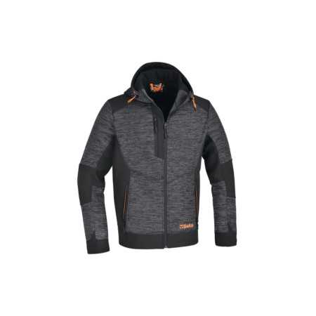 FEUTRE PILE-SOFTSHELL C/CAPPUC. GRIS TG.M - Beta 7637G M BETA 7637G M