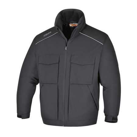 Veste de travail matelassée en toile noire TG. M - Beta 7750N BETA 7750N