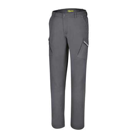 PANTALON CARGO EN COTON GRIS TAILLE L - Bêta 7850G BÊTA 7850G