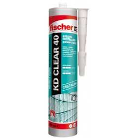 Mastic adhésif de fischer - kd, clair, 40 - transparent