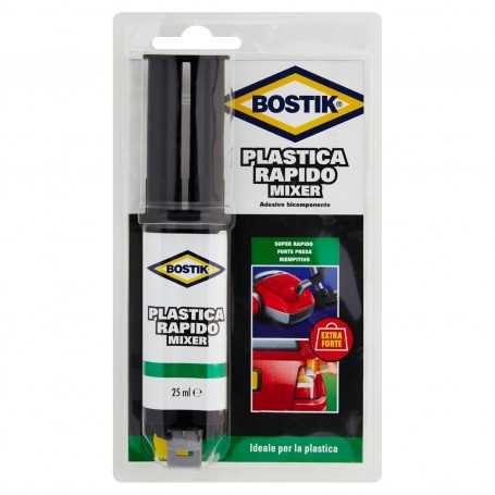 Bostik plastique rapide-table de mixage - ml.25 plaquette - adhésif en deux parties