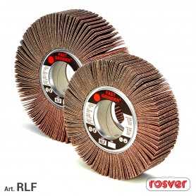 Ruota lamellare - rlf-d.100-gr.80 - rosver-f.19