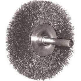 Brosse inoxydable - 1802g-70x10 - c/tige