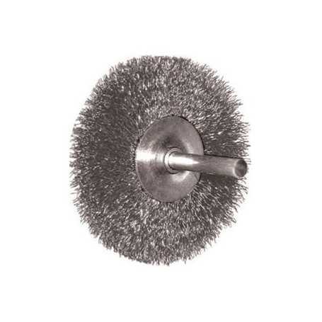 Brosse inoxydable - 1802g-70x10 - c/tige