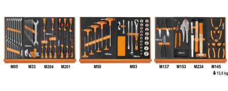 Assortiments en modules souples